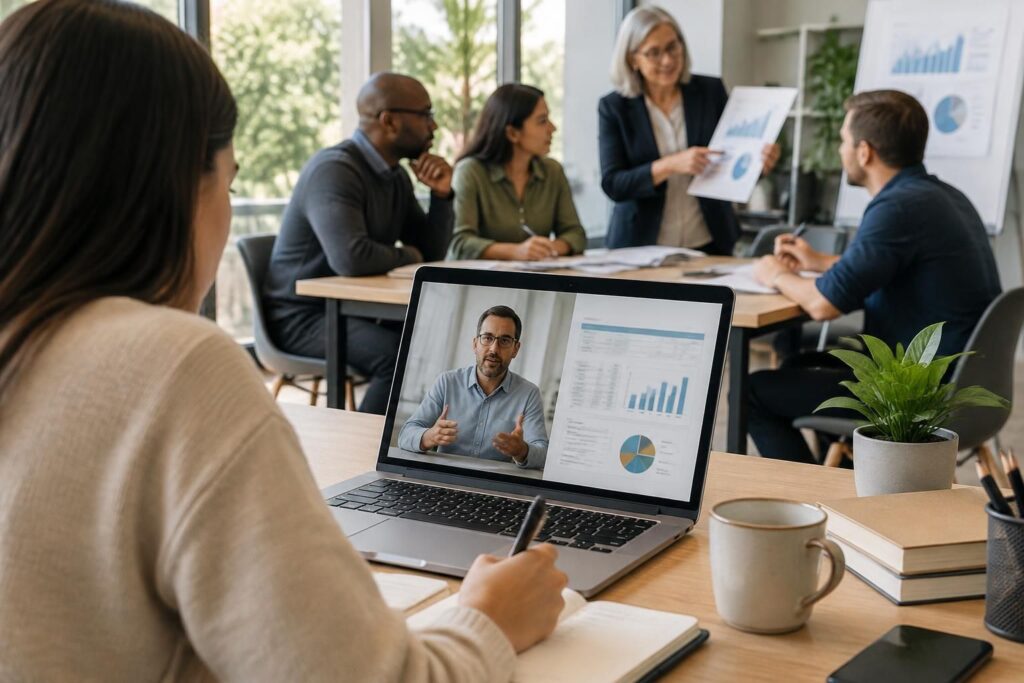 découvrez nos formations en comptabilité en ligne ou en présentiel, adaptées à tous les niveaux pour développer vos compétences et évoluer professionnellement.